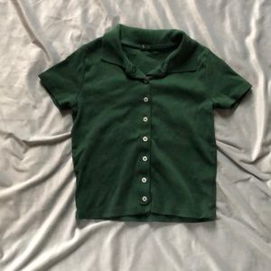 brandy melville button up top